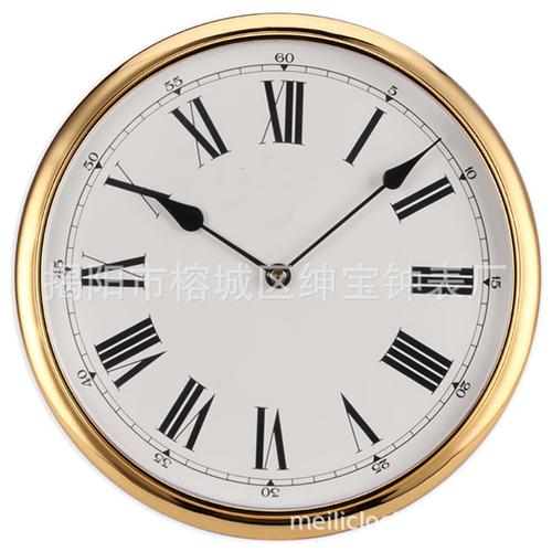 匠心定制，精准计时——12寸圆形塑料石英钟的全球销售之道